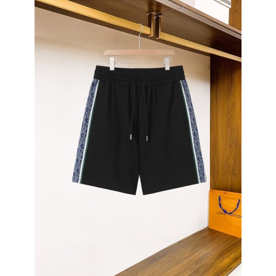 Dior Black Shorts with Oblique Jacquard Side Stripe